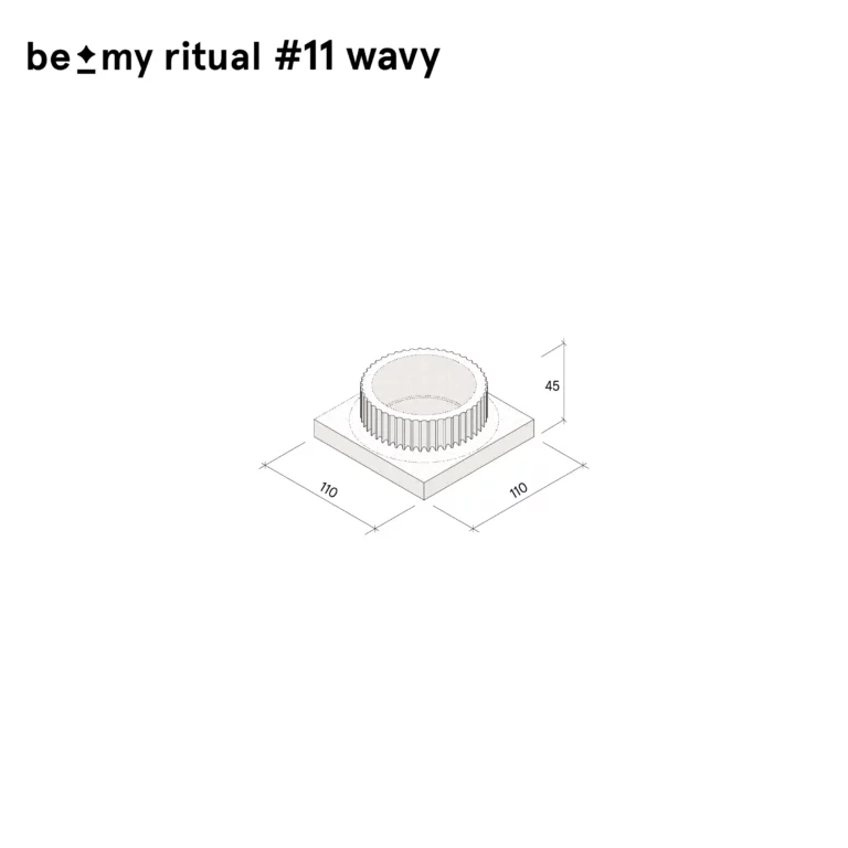 03_be_my ritual_tealight cup_wavy